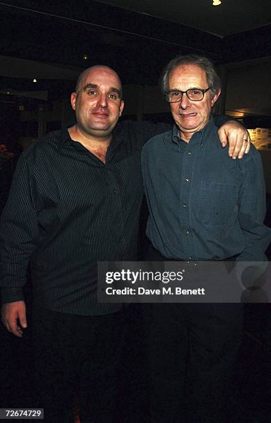 Shane Meadows and Ken Loach attend the British Independent Film Awards, at Hammersmith Palais on November 29, 2006 in London, England.