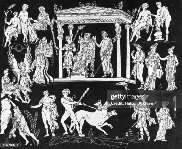 Orpheus, a musician from Greek mythology charms Hades and Persephone, King and Queen of the Underworld, with his lyre playing in order to win back...