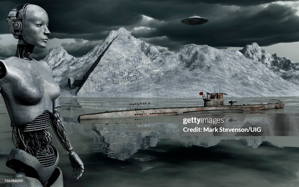 Conspiracy Theory, Nazi German, Alien Base in Antarctic