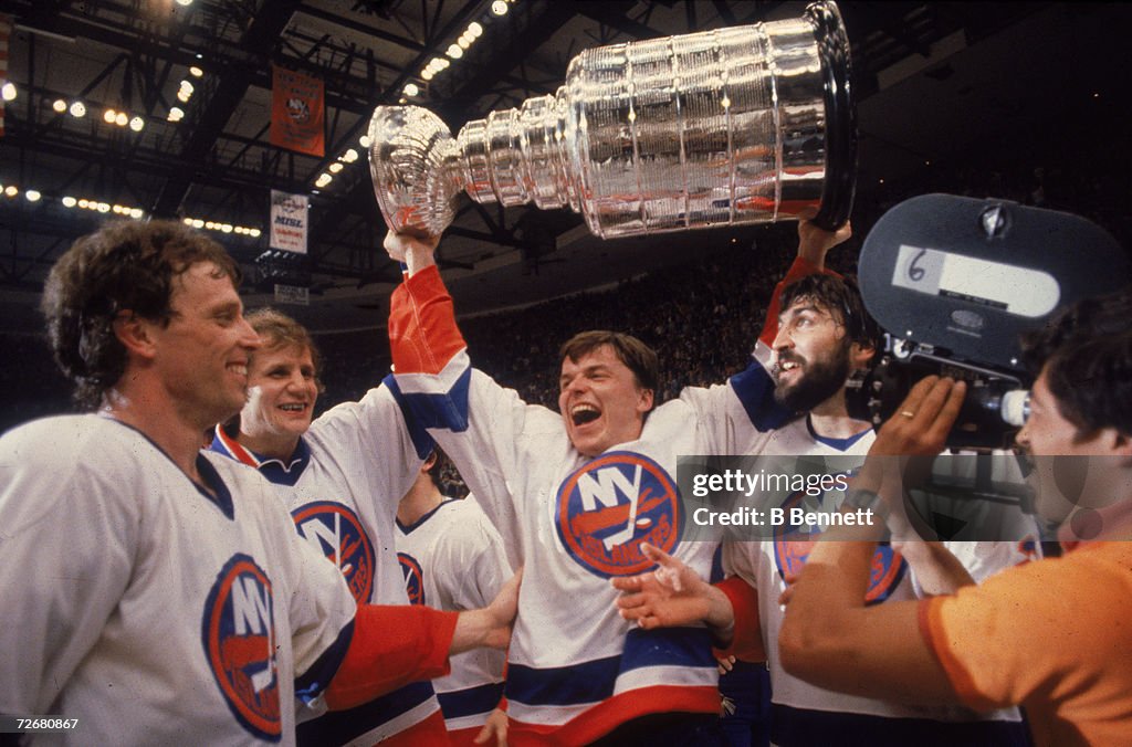 Islanders Celebrate Stanley Cup Victory