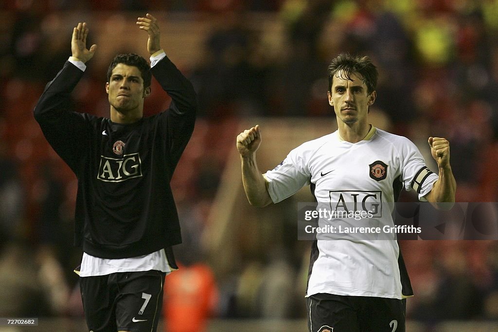 Middlesbrough v Manchester United