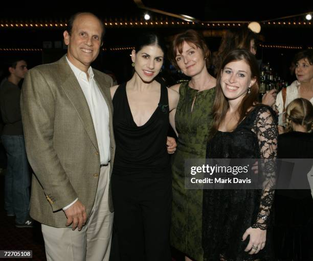 Michael Milken, Paloma Herrera, Julie Whitaker and Bari Milken pose at the Los Angeles Ballet's Debut of the Nutcracker after party held at the...