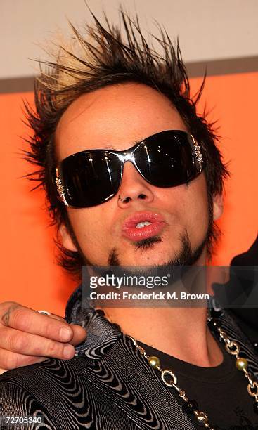 Musician Lukas Rossi arrives to the VH1 Big in '06 Awards held at Sony Studios on December 2, 2006 in Culver City, California.