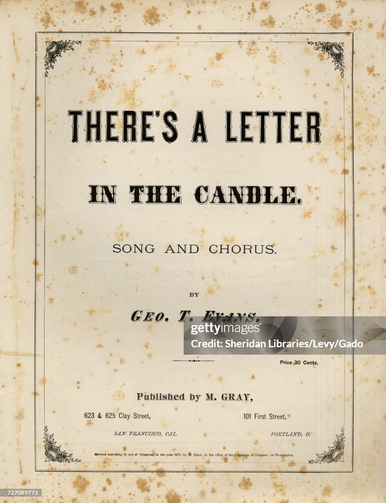 There's A Letter In The Candle
