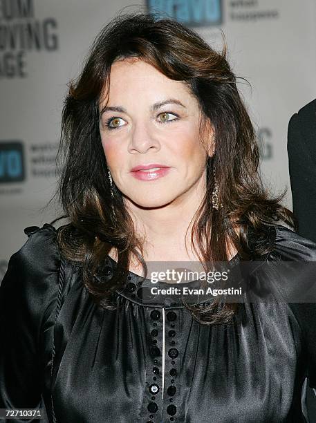 Actress Stockard Channing poses at the Museum Of The Moving Image Salute to Will Smith at the Waldorf-Astoria Hotel December 3, 2006 in New York City.