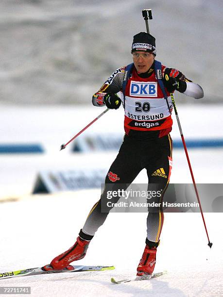 Andreas Birnbacher of Germany in action during the Mens Sprint Biathlon event on Dezember 02, 2006 in Ostersund, Sweden.