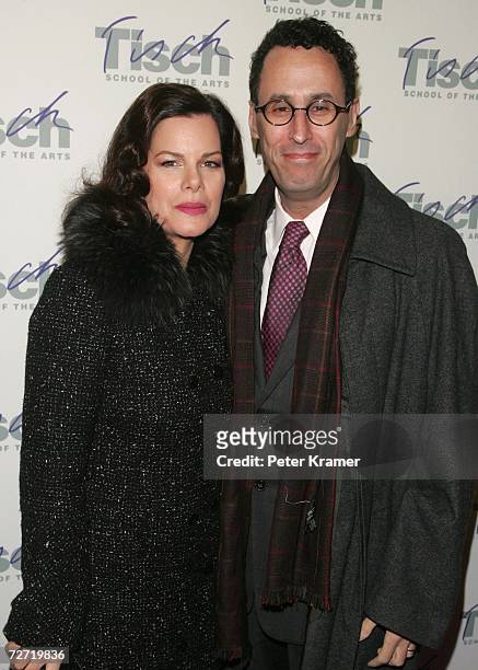 Director Tony Kushner and actress Marcia Gay Harden attend the Tisch School of the arts annual gala benefit at the St. James Theatre December 4, 2006...