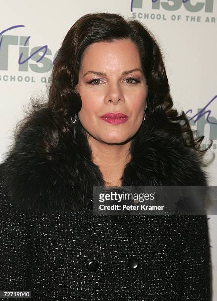 Actress Marcia Gay Harden attends the Tisch School of the arts annual gala benefit at the St. James Theatre December 4, 2006 in New York City.