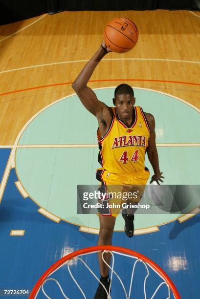Solomon Jones of the Atlanta Hawks poses for a portrait on September 14, 2006 at the IBM Palisades Executive Conference Center in Palisades, New...