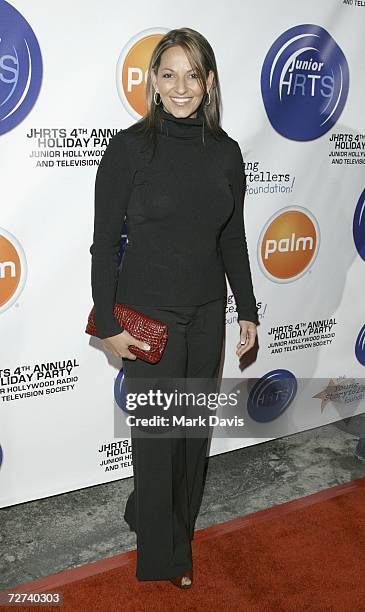 Cristina Raro attends the Hollywood Radio & Television Society's Young Hollywood party held at the Vanguard on December 5, 2006 in Los Angeles...