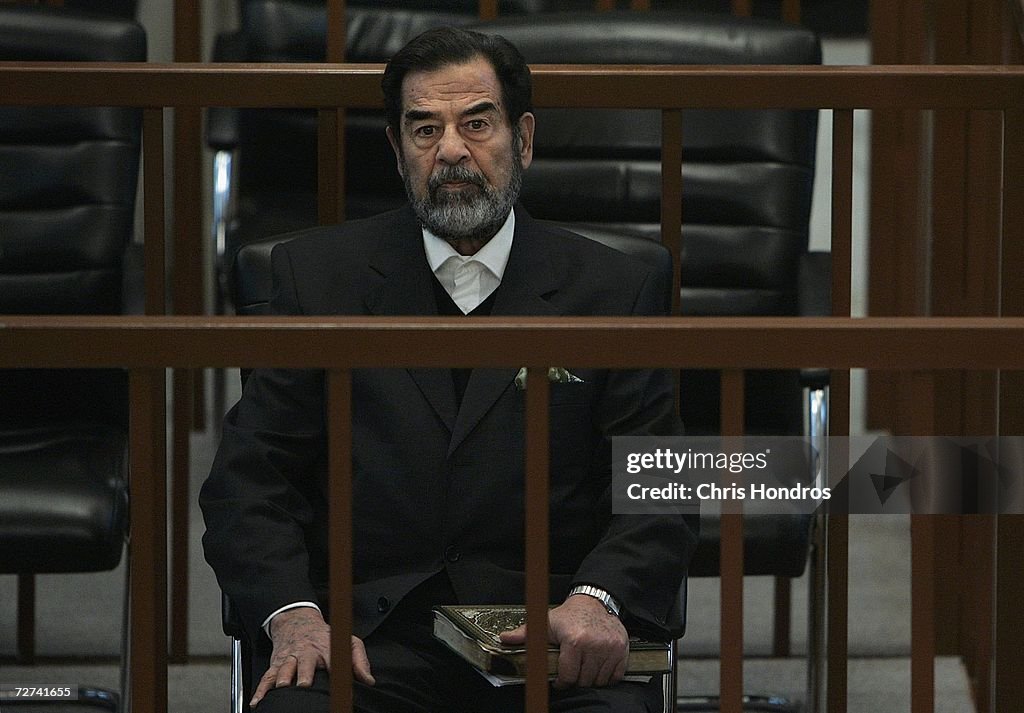 Saddam Trial Continues in Baghdad