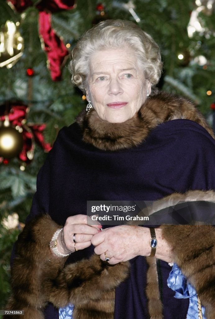 Lady Mary Soames Of The Churchill Family Attends A Private Party To lady-mary-soames-of-the-churchill-family-attends-a-private-party-to