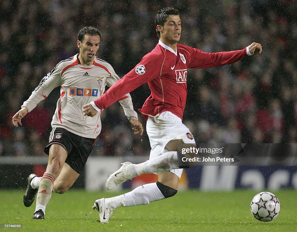 Manchester United v Benfica