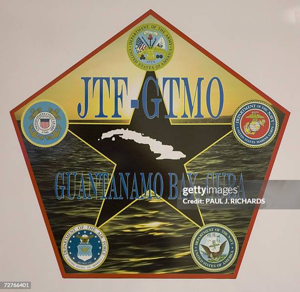 The Joint Task Force Guantanamo is seen at the US Naval base at Guantanamo Bay, Cuba. Approximately 445 enemy combatants from al Qaeda and the...