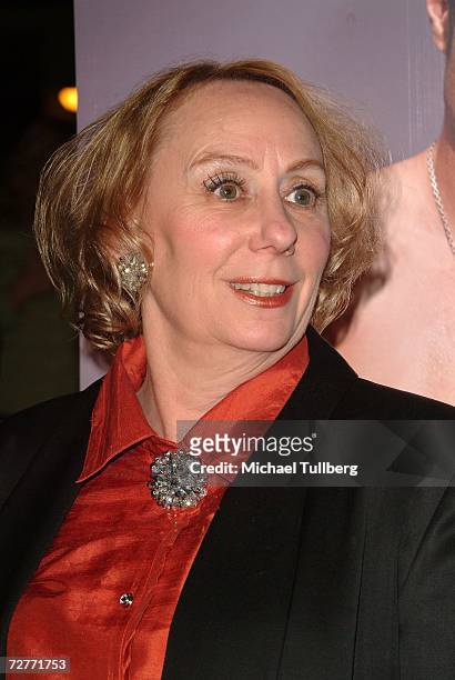 Actress Mink Stole arrives at the world premiere of the new movie "Eating Out 2", held at the Sunset 5 Theater on December 7 in West Hollywood,...