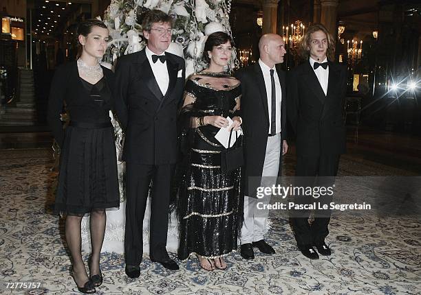 Charlotte Casiraghi, Prince Ernst August of Hanover, Princess Caroline of Monaco, former dancer Jean-Christophe Maillot, president of the Monaco...