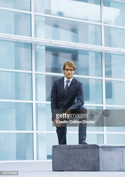 businessman, full length portrait - man standing full body stock pictures, royalty-free photos & images