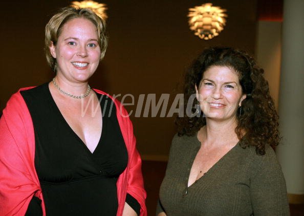 Actresses Carrie Henn and Jenette...