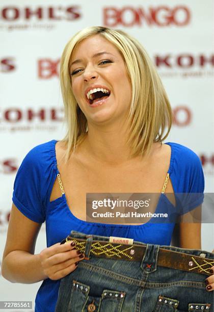 Kristin Cavallari poses before signing autographs at Kohl's in the Newport Centre Mall December 9, 2006 in Jersey City, New Jersey.