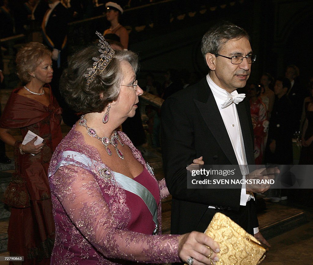 Turkish writer Orhan Pamuk winner of the