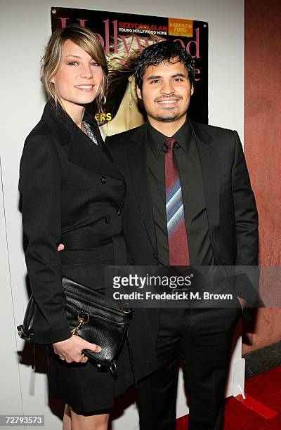 Brie Shaffer and Michael Pena arrive at the Hollywood Life magazine's 6th Annual Breakthrough Awards held at Henry Fonda Music Box Theatre on...