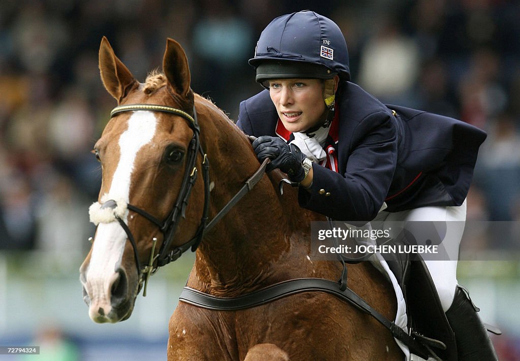 (FILES) British rider Zara Phillips on "