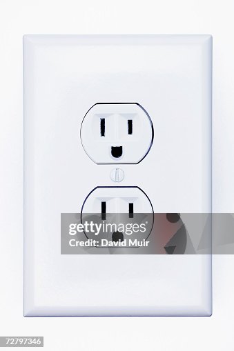 Double electrical outlet Double electrical outlet