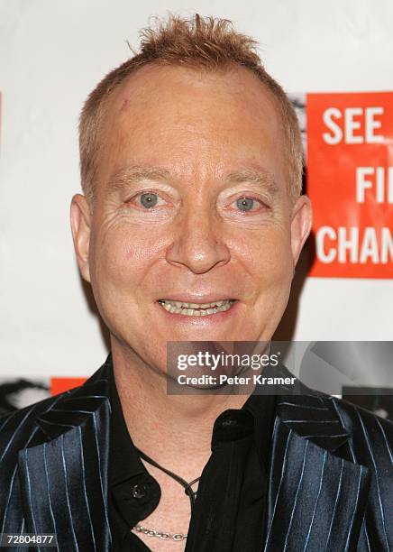 Musician Fred Schneider attends the second annual gala dinner and concert to benefit Witness which helps promote human rights causes worldwide...