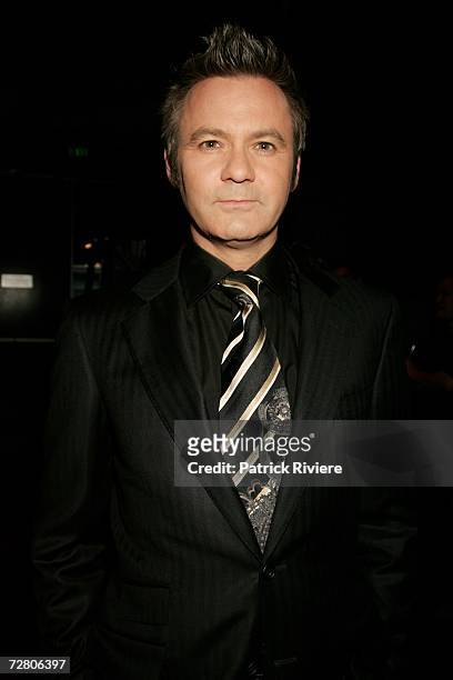Entertainer, TV host Paul McDermott attends the Movie Extra announcement of the winner of the Project Greenlight filmmaker competition at the Sydney...