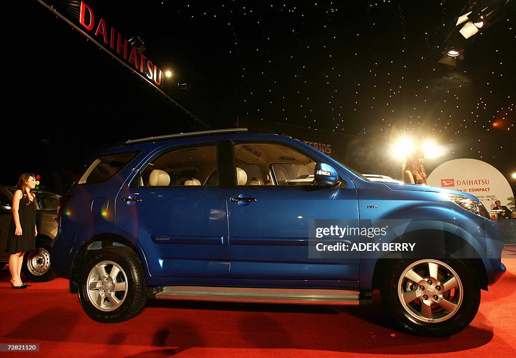 The new Daihatsu "Terios" suv is display