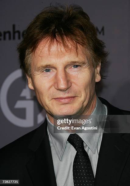 Actor Liam Neeson attends the Guggenheim Museum's Young Collectors Council 2006 Artist's Ball sponsored by Giorgio Armani at The Solomon R....