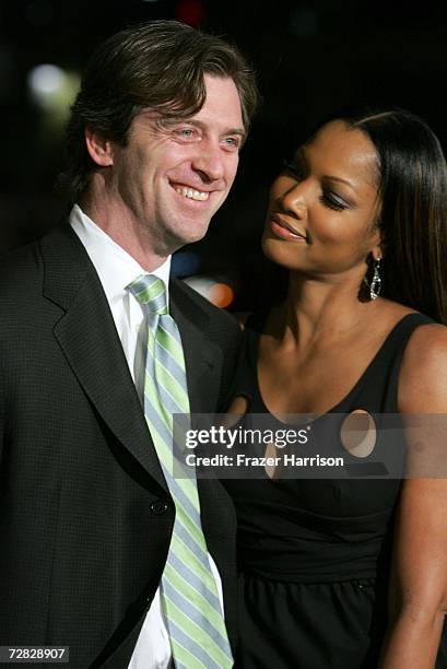 Actress Garcelle Beauvais and husband Mike Nilon arrive at the Warner Bros. Premiere of "We Are Marshall" held at the Grauman's Chinese Theatre on...