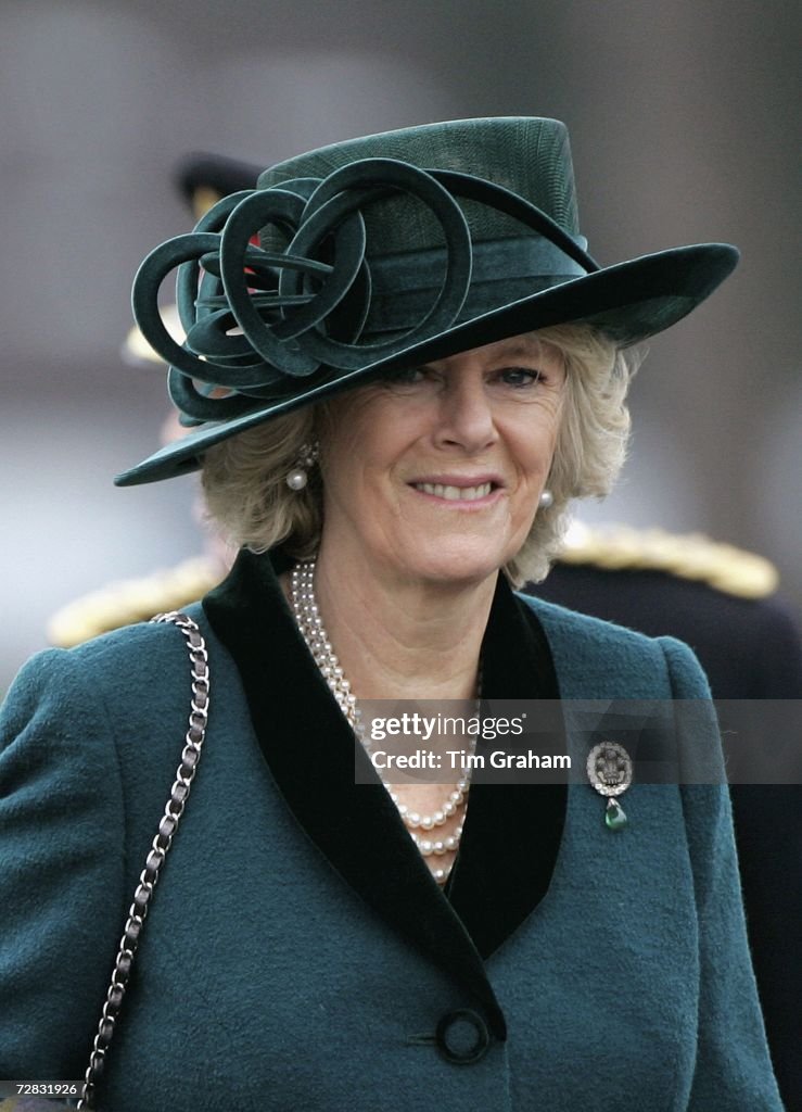 Duchess of Cornwall At Passing-Out Parade