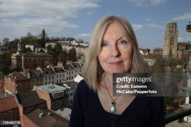 British writer Helen Dunmore at home in Bristol, United Kingdom, 16th April 2009.