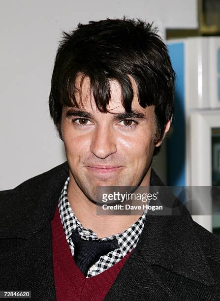 Presenter Steve Jones arrives at the world charity film premiere of "It's A Boy Girl Thing" in support of the Elton John AIDS Foundation at Odeon...