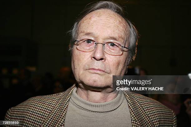 Jean-Maurice Agnelet leaves the courthouse of the French Riviera city of Nice, 20 December 2006, on the last day of his trial on charges of having...