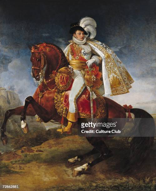 Equestrian Portrait of Jerome Bonaparte 1808