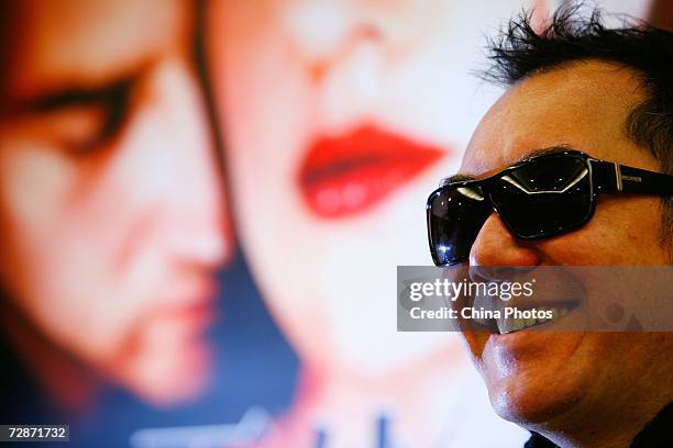 Hong Kong actor Anthony Wong attends a press conference to promote the movie "The Painted Veil" on December 22, 2006 in Shanghai, China. The film is...