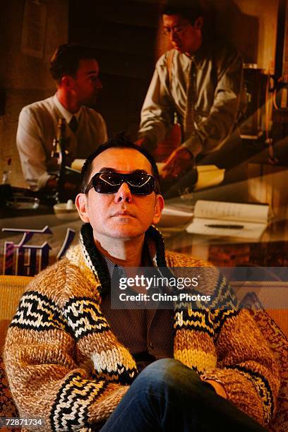 Hong Kong actor Anthony Wong attends a press conference to promote the movie "The Painted Veil" on December 22, 2006 in Shanghai, China. The film is...