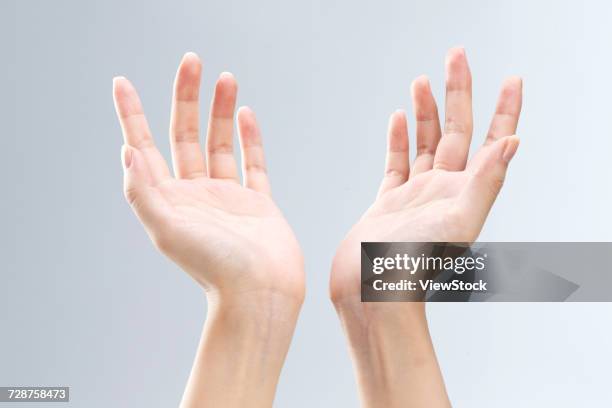 hand close-up - hands cupped stock pictures, royalty-free photos & images