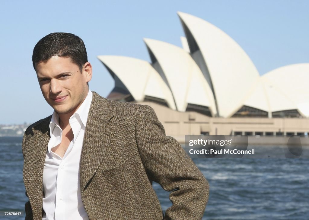 Wentworth Miller Promotes Foxtel's Prison Break