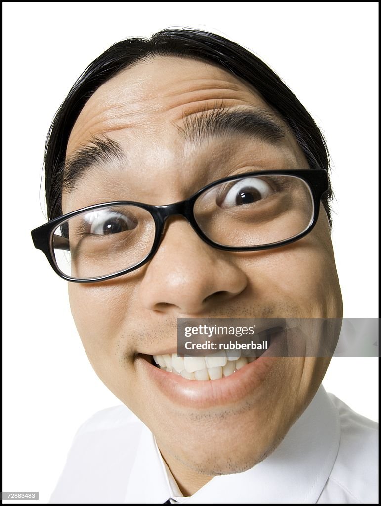 Funny Smiling Man High-Res Stock Photo - Getty Images