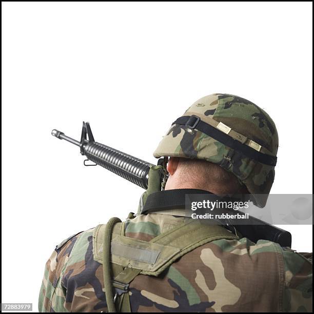 Gun Point Point Gun And Rear View Fotografías e imágenes de stock - Getty Images