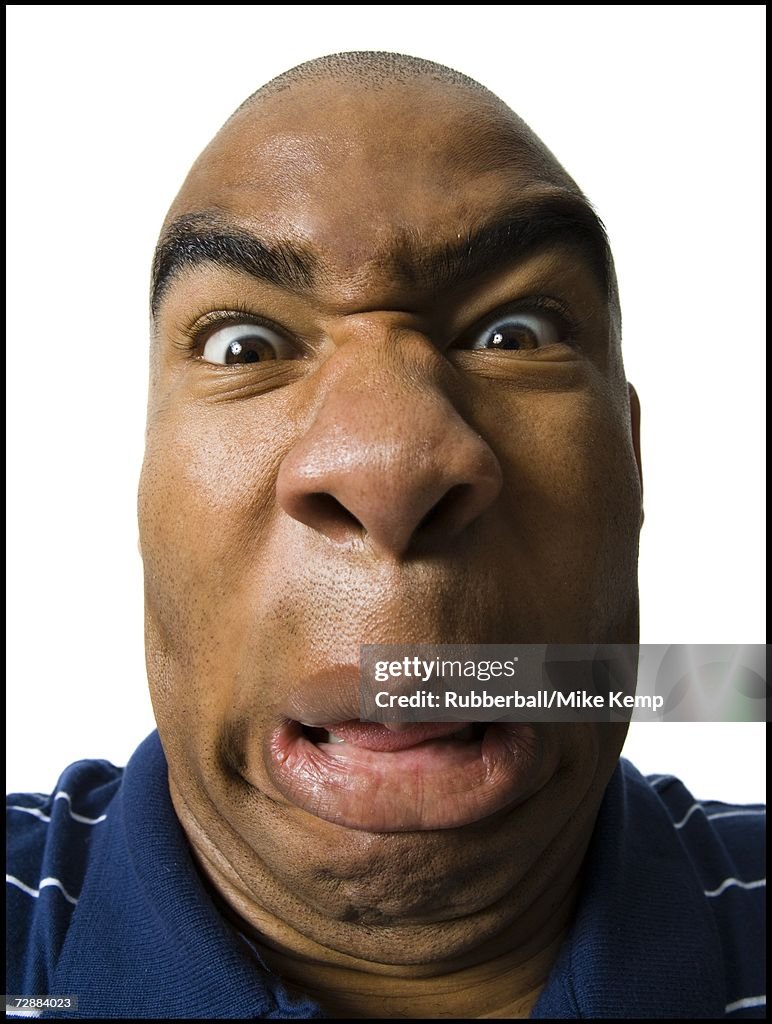 Man Making A Funny Face High-Res Stock Photo - Getty Images
