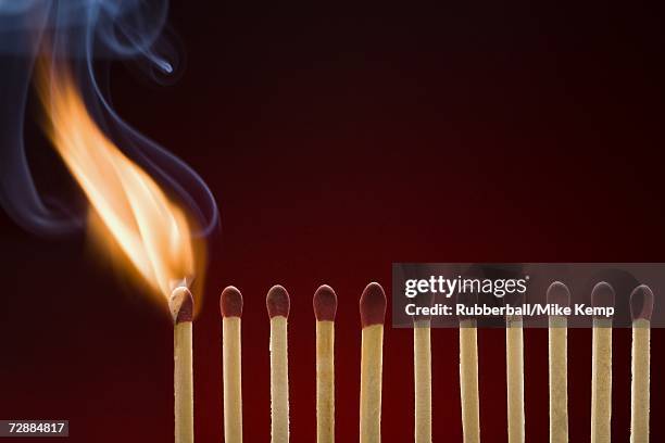 matches - matchstick ignition stock pictures, royalty-free photos & images