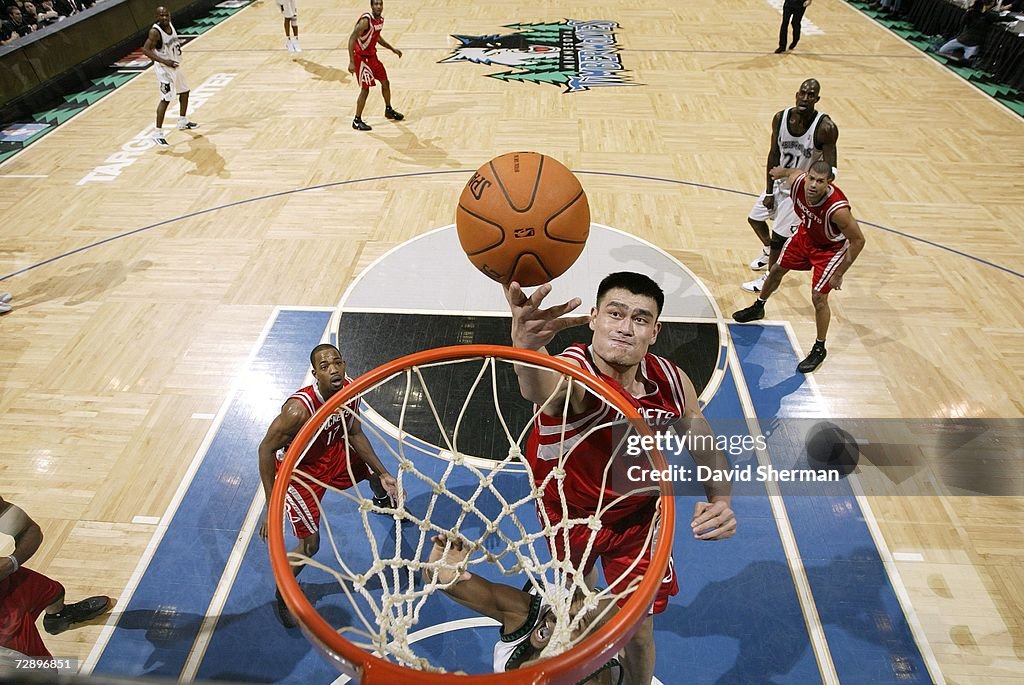 Houston Rockets v Minnesota Timberwolves