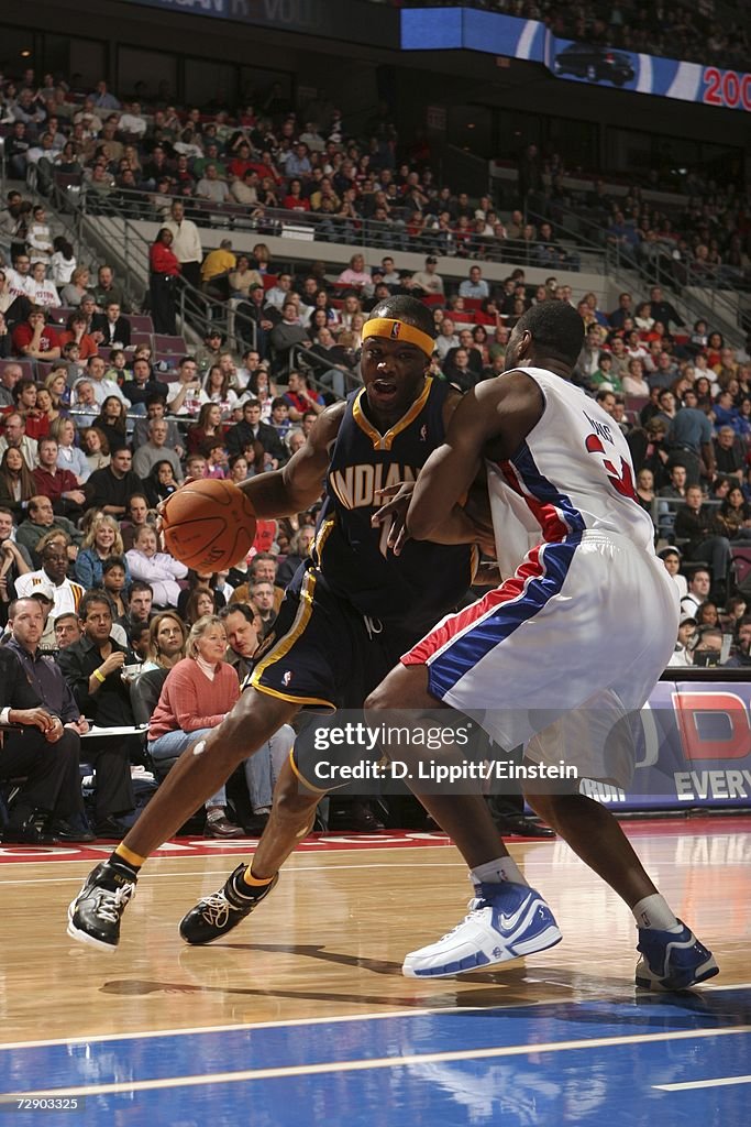 Indiana Pacers v Detroit Pistons