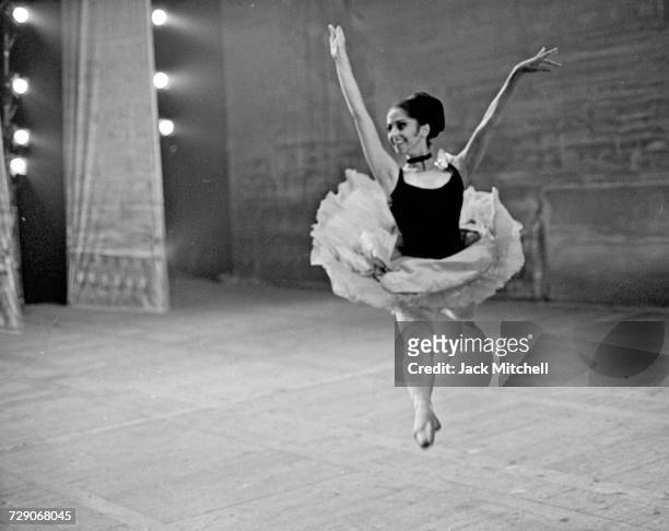 The Harkness Ballet performing in Barcelona, Spain in May 1966. Photo by Jack Mitchell/Getty Images