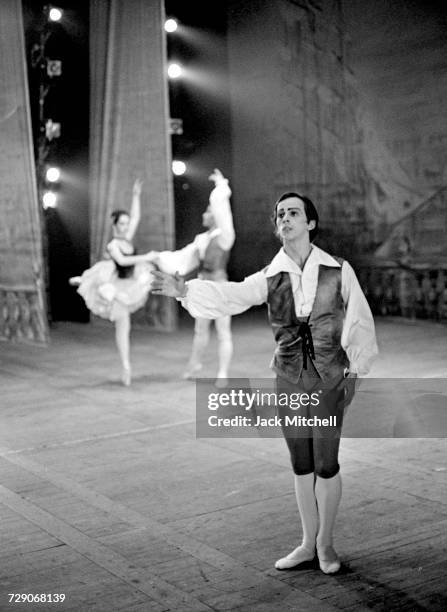 The Harkness Ballet performing in Barcelona, Spain in May 1966. Photo by Jack Mitchell/Getty Images