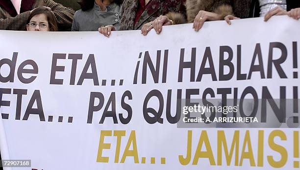 Basque Pritest Anti Basque Nationalist Photos and Premium High Res Pictures - Getty Images
